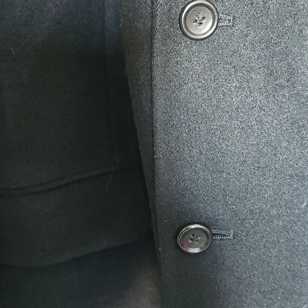 CLAIBORNE 100% Camelhair Men's Black‎ Sports Coat Size 46